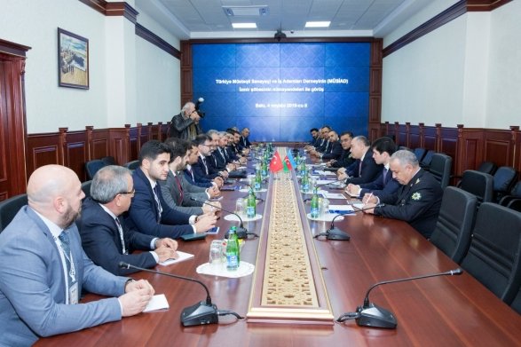 Səfər Mehdiyev Türkiyəli Sahibkarlarla Görüşüb
